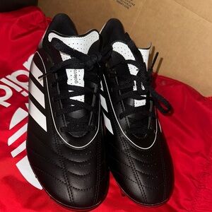 Adidas Men's Black and White Athletic Shoes